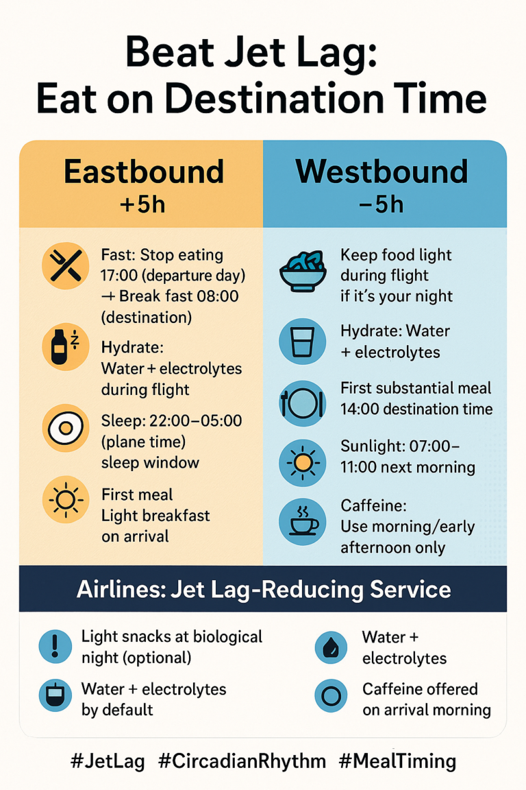 The Wellness Flight: How Airlines Can Use Science to End Jet Lag