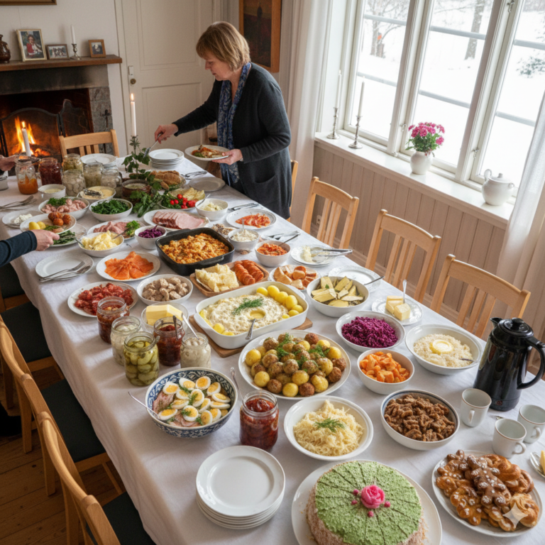 Smörgåsbord Explained: History, Etiquette & How to Eat the Swedish Buffet