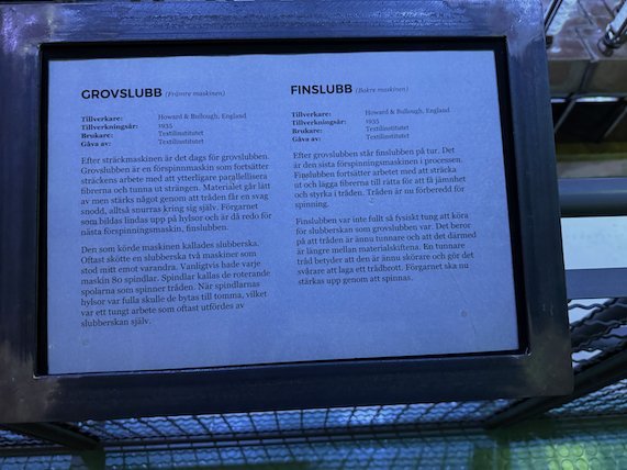 Sign Grovslubb and Finslubb