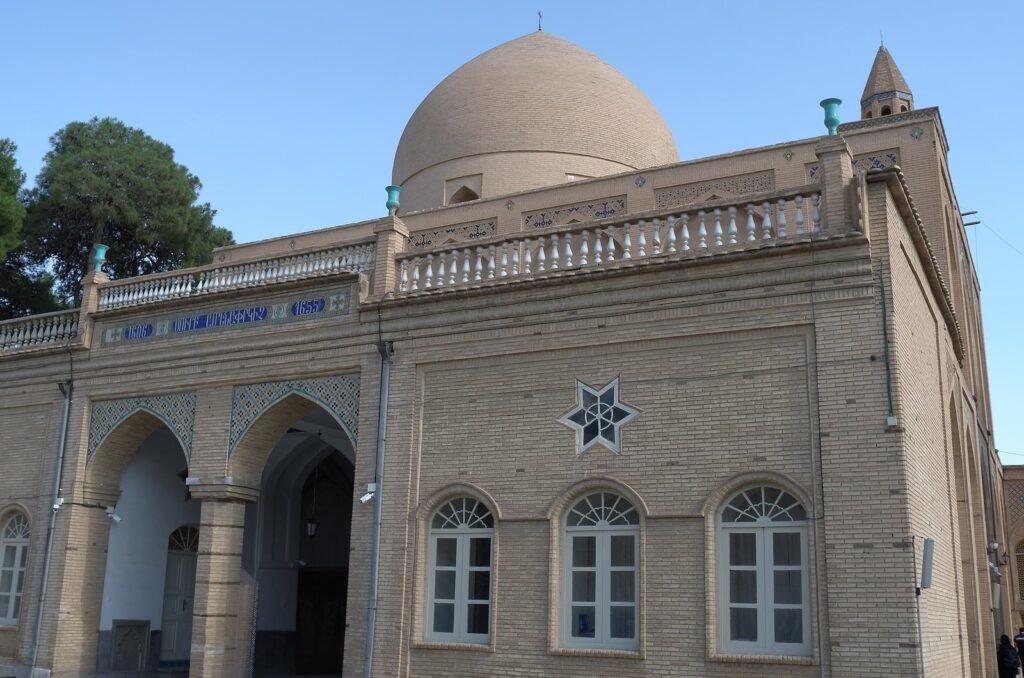 Museum building with a dome at Vank Cathedral