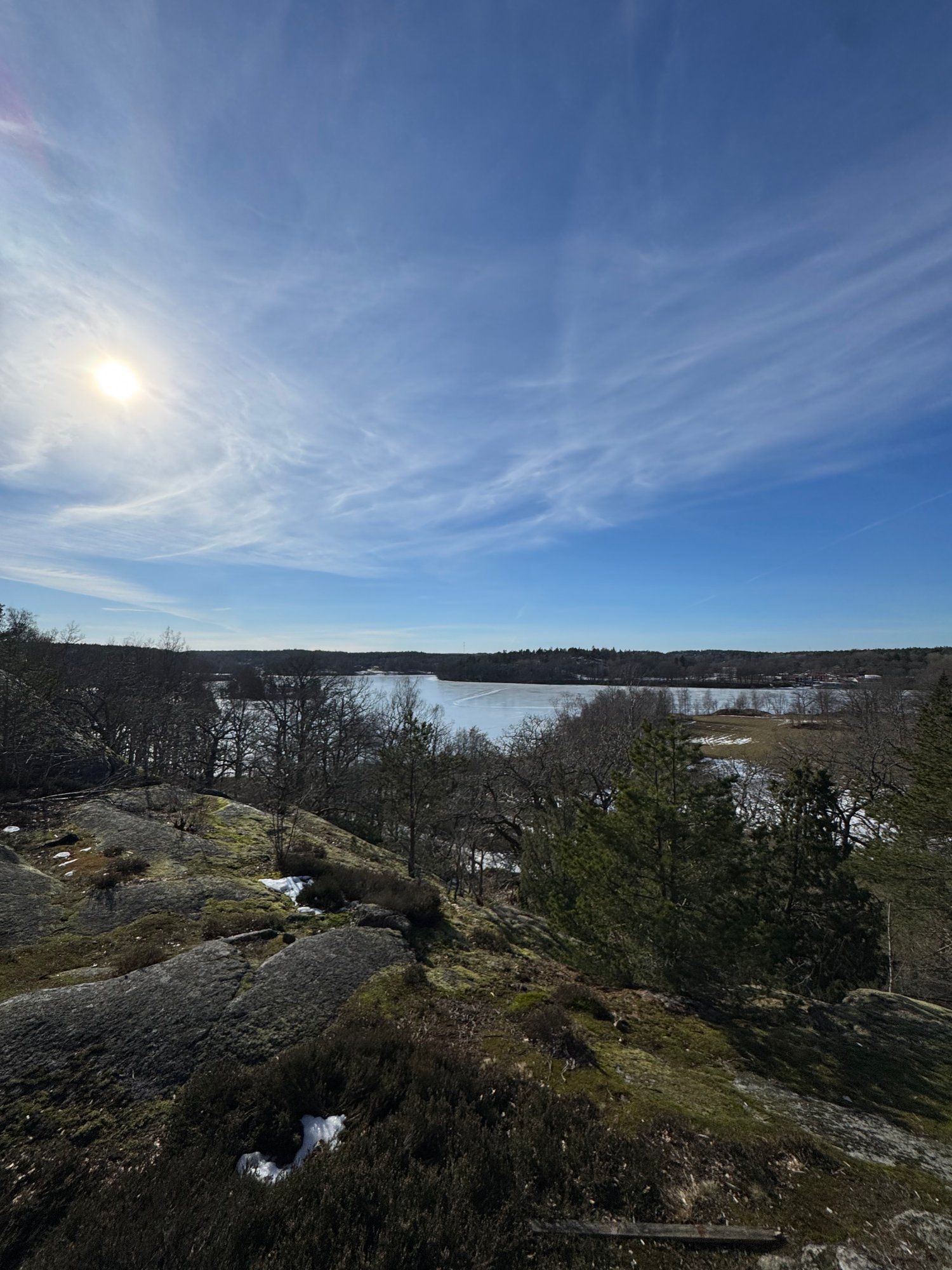 Wide panorama over the Stockholm archipelago